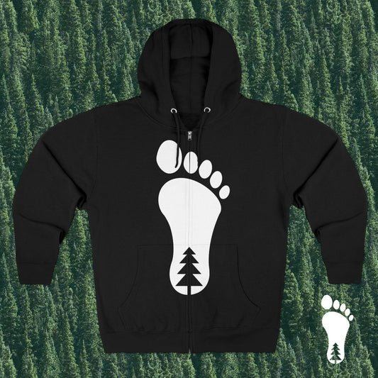 Muddy Toes Adventure Unisex Zip Hoodie - Perfect for Nature Lovers, Outdoor Enthusiasts, Camping, Hiking, and Gift Giving