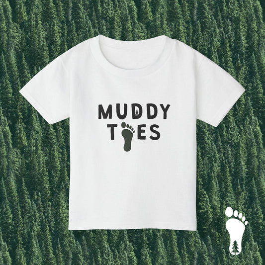 Muddy Toes - Adventure , Heavy Cotton™ Toddler T-shirt